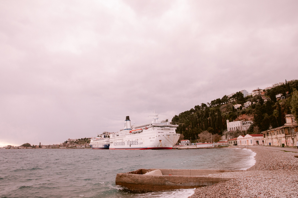 Coastal zone of Aigio